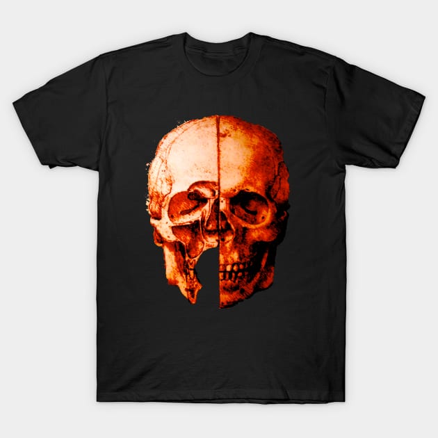 Red Skull T-Shirt by nineshirts